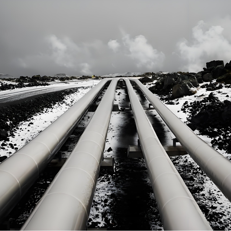 Karbonstål Petroleumsrørlednings strukturelle komponenter